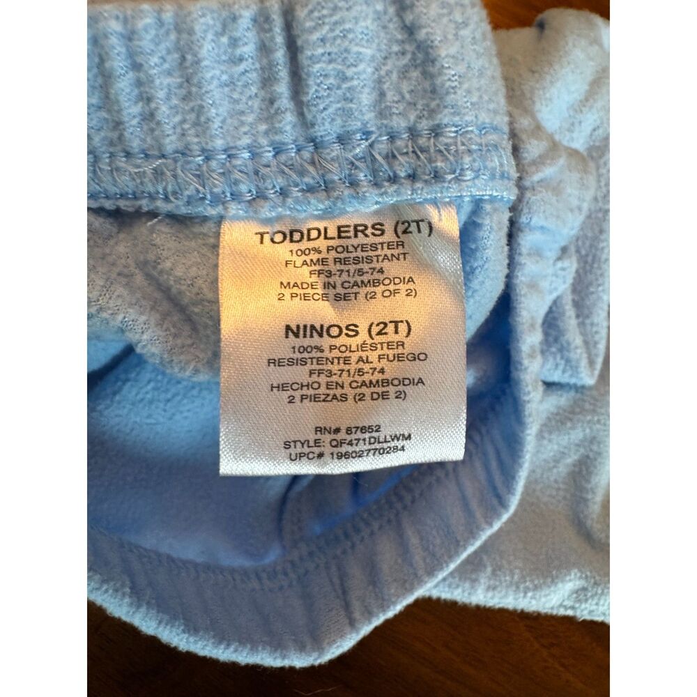 Bluey Toddler 2T Fleece Pajama Set